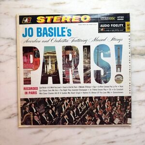 Jo Basile Paris Accordion Orchestra Stereo Vinyl Record AFSD 5955 Audio Fidelity